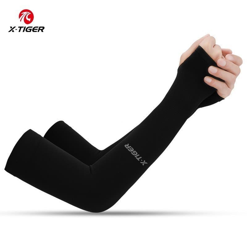 Manga de Braço X-TIGER para Ciclismo, Corrida, Proteção UV, Nylon Fresco para Atividades ao Ar Livre