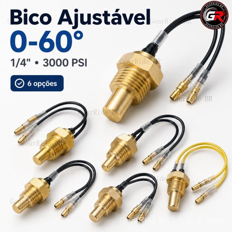 1PC 12V/24V 10MM 12MM 14MM 16MM 17MM 21MM Sensor De Temperatura Da Água Universal Do Carro Medidor