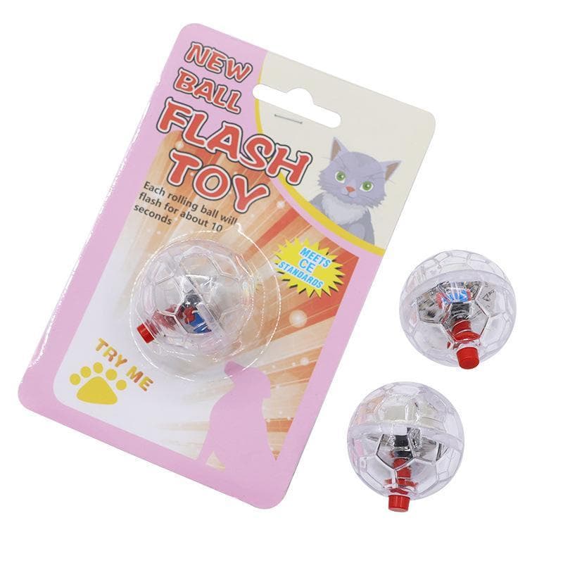 3/1 Pçs Gato Movimento Acender Interativo Flash Bola Fantasma Pequena Bateria Alimentado Equipamento Paranormal Portátil