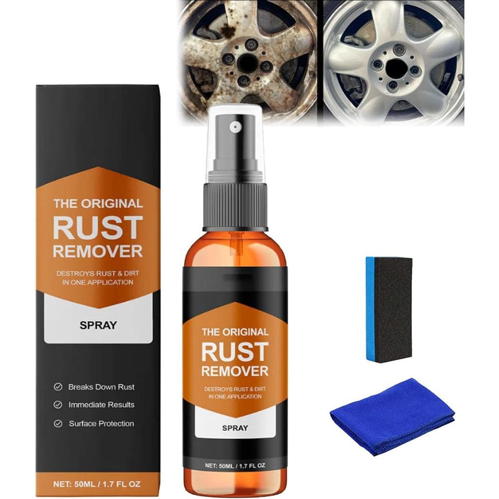 Spray Removedor de Ferrugem, Removedor de Arranhões de Carro, Removedor de Ferrugem para Metal, Spray Antiferrugem para