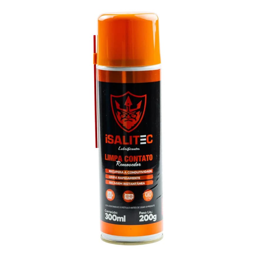 Limpa Contatos Eletricos Removedor Spray 300ml Isalitec