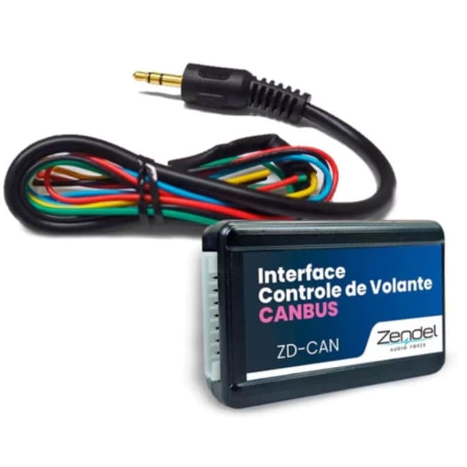 INTERFACE VOLANTE CONTROLE DE SOM  ZD-CAN V4 - CANBUS ZENDEL