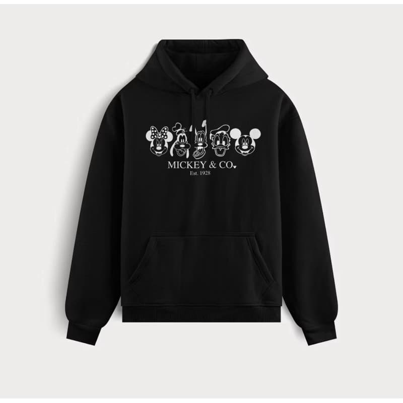 Moletom Masculino Flanelado Fechado Blusa De Frio Casaco Inverno Mickey e Co. Algodão161