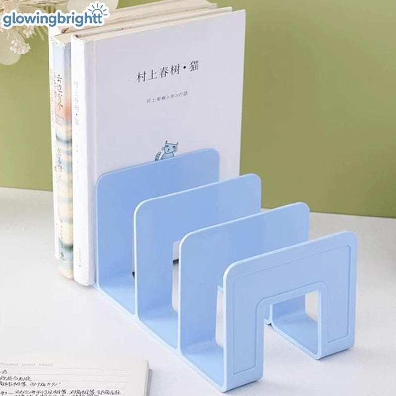 Prateleira Organizadora De Mesa De Armazenamento De Livros Espessada GLOWI Para Material De Escritório Escolar