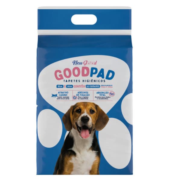 Tapete Higiênico Petlike Good Pad 80x60cm 30 Unidades