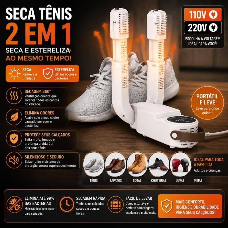 2 em 1 calçados esportivos elétricos esterilizador a seco desodorante esterilização portátil