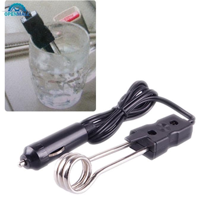 Aquecedor Portátil Automático OM 12V para Carro, Aquecedor de Água, Café e Chá