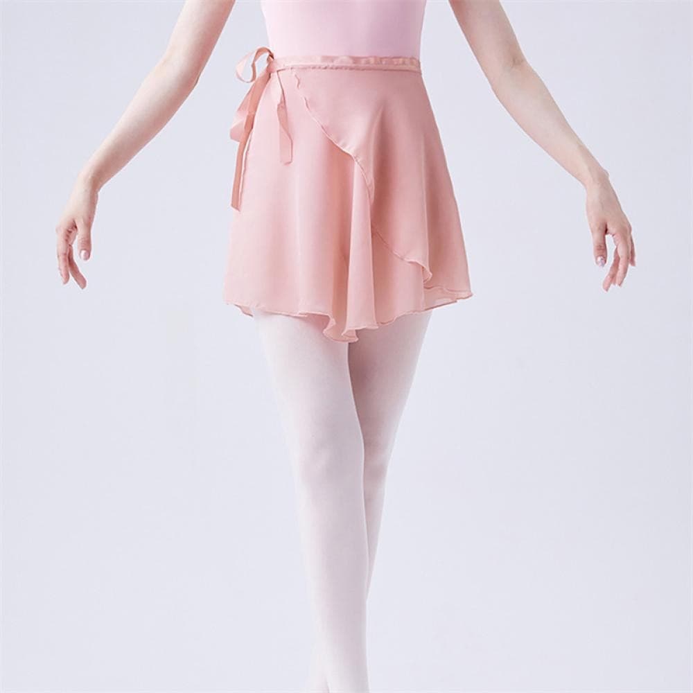 Saia de Ballet TMAI com Laço, Tutu de Dança, Fantasias para Aulas de Bailarina, Roupas de Ginástica B1D7