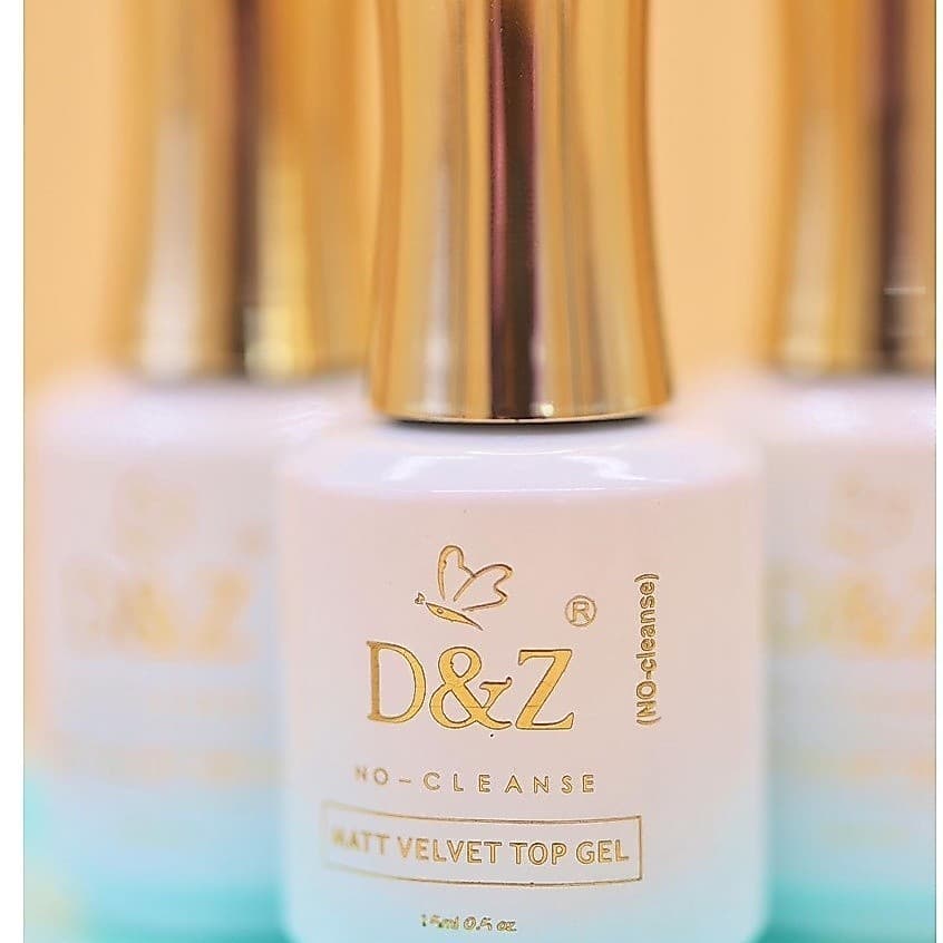 Top Coat Fosco Matte velvet top gel d&z 15ml