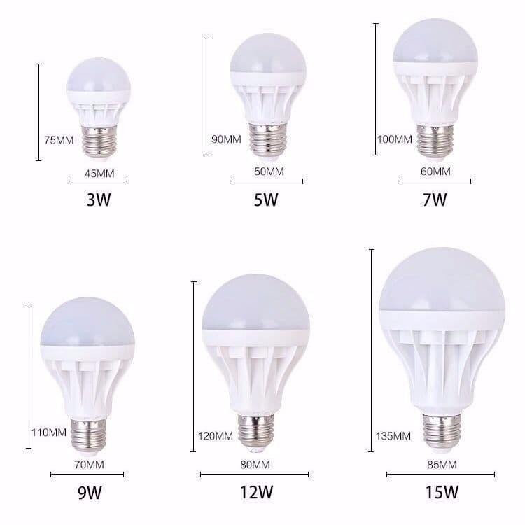 Lâmpada led 5w7w3w branco quente e27 parafuso led lâmpada de poupança de energia iluminação interior fonte de luz ilumin