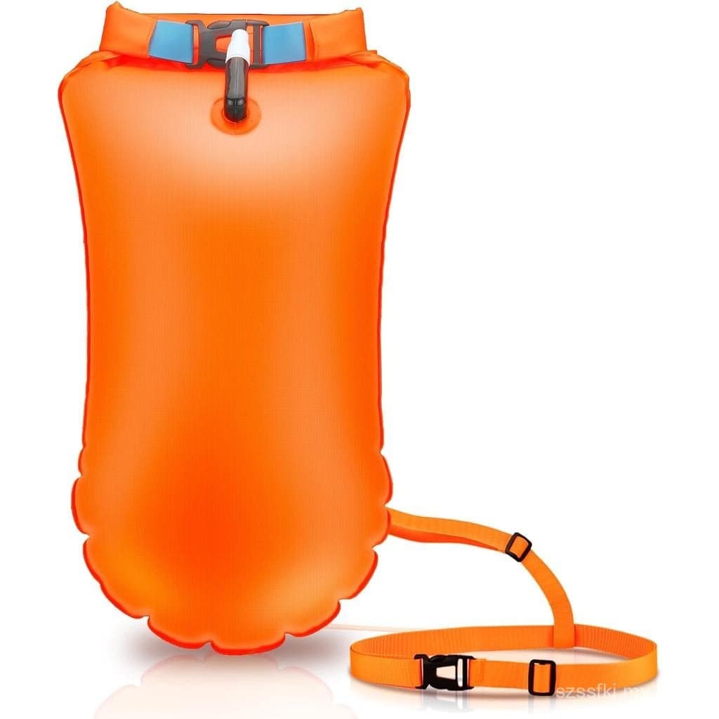 Bóia laranja para treinamento avançado, à prova d'água, adequada para flutuação, ideal para natação, triatlo, com cintur
