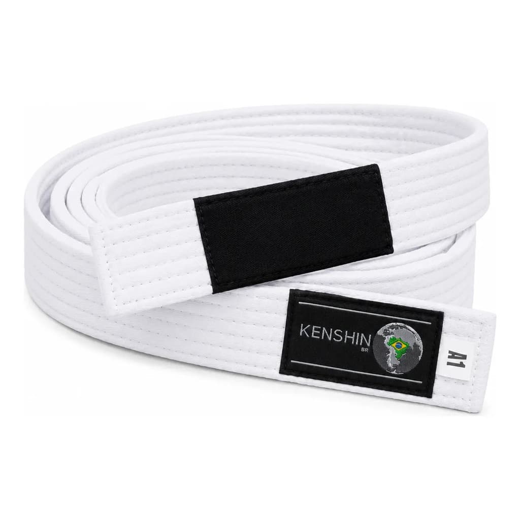 Faixa Kenshin Jiu Jitsu Profissional Com Graduação Integrada Alta Resistência E Conforto