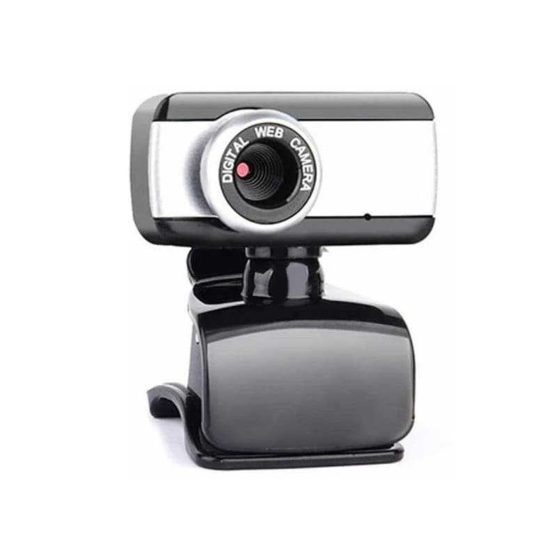 WebCam BrazilPC V4 1.5MP 640x483 C/Microfone USB Preto/Prata