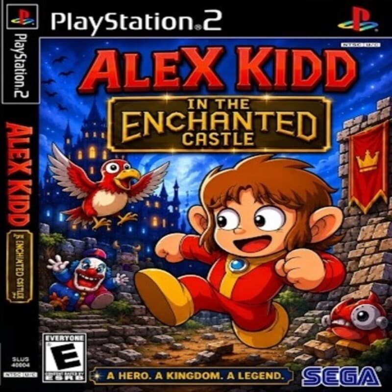 Alex Kidd God Mod Hack PS2