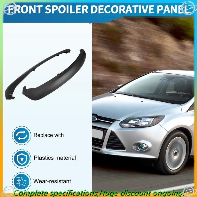 2 Pçs Amortecedor Dianteiro Spoiler Ar Queixo Divisor Painel De Valência Inferior Para Foco 2012-2014 FO1095244C CP9Z176