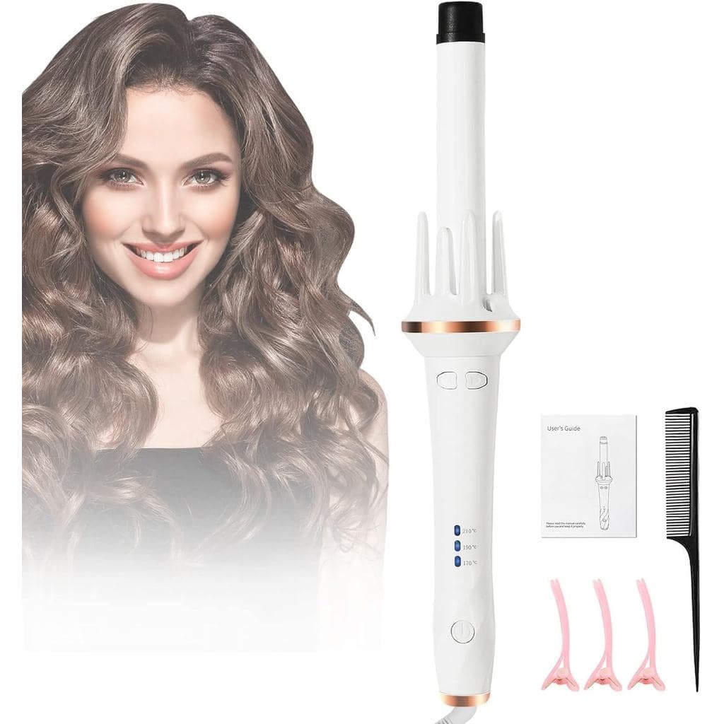 Modelador de cabelo automático, modelador de cabelo de 28mm, modelador de cabelo com revestimento cerâmico, 160 ℃     -