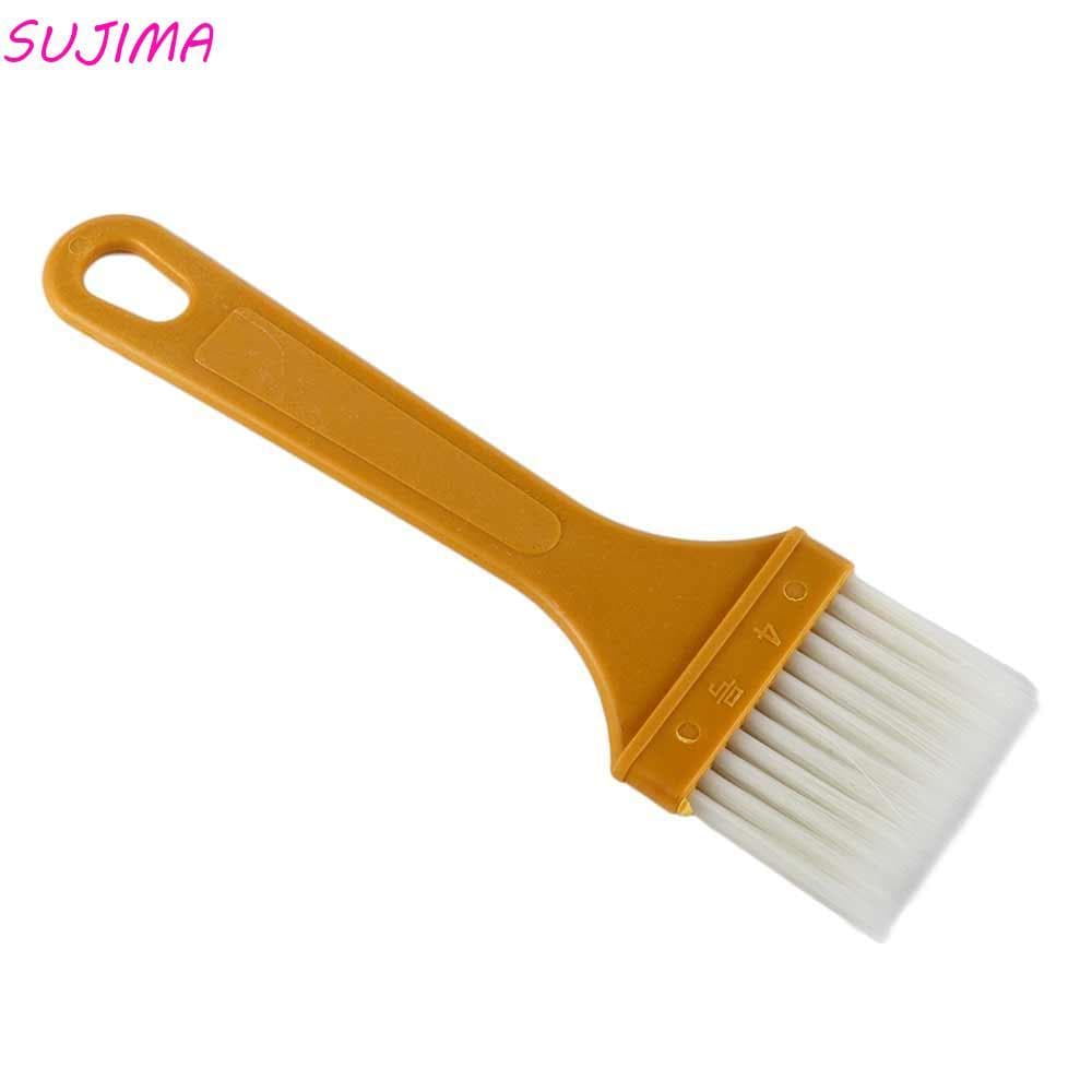 Escova De Pastelaria SUJIMA , Óleo Amarela Resistente A Altas Temperaturas Para Churrasco Alinhavo De Qualidade Alimenta