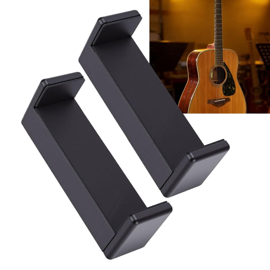 Suporte estável para guitarra de silicone Mini clipe compacto no suporte para viagem portátil com design ergonômico de