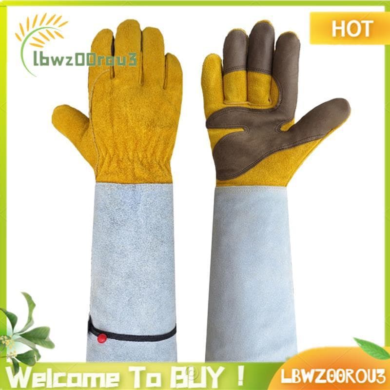 Luvas De Jardinagem Protetoras Resistentes Longas Colheita Mitten Espinho Paisagismo Segurança Handwear Luva De Jardim