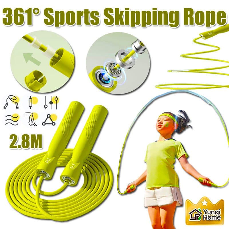 Corda de Pular, Corda de Pular com Velocidade Ajustável, Corda de Pular Esportiva, Corda de Pular Profissional W2B5