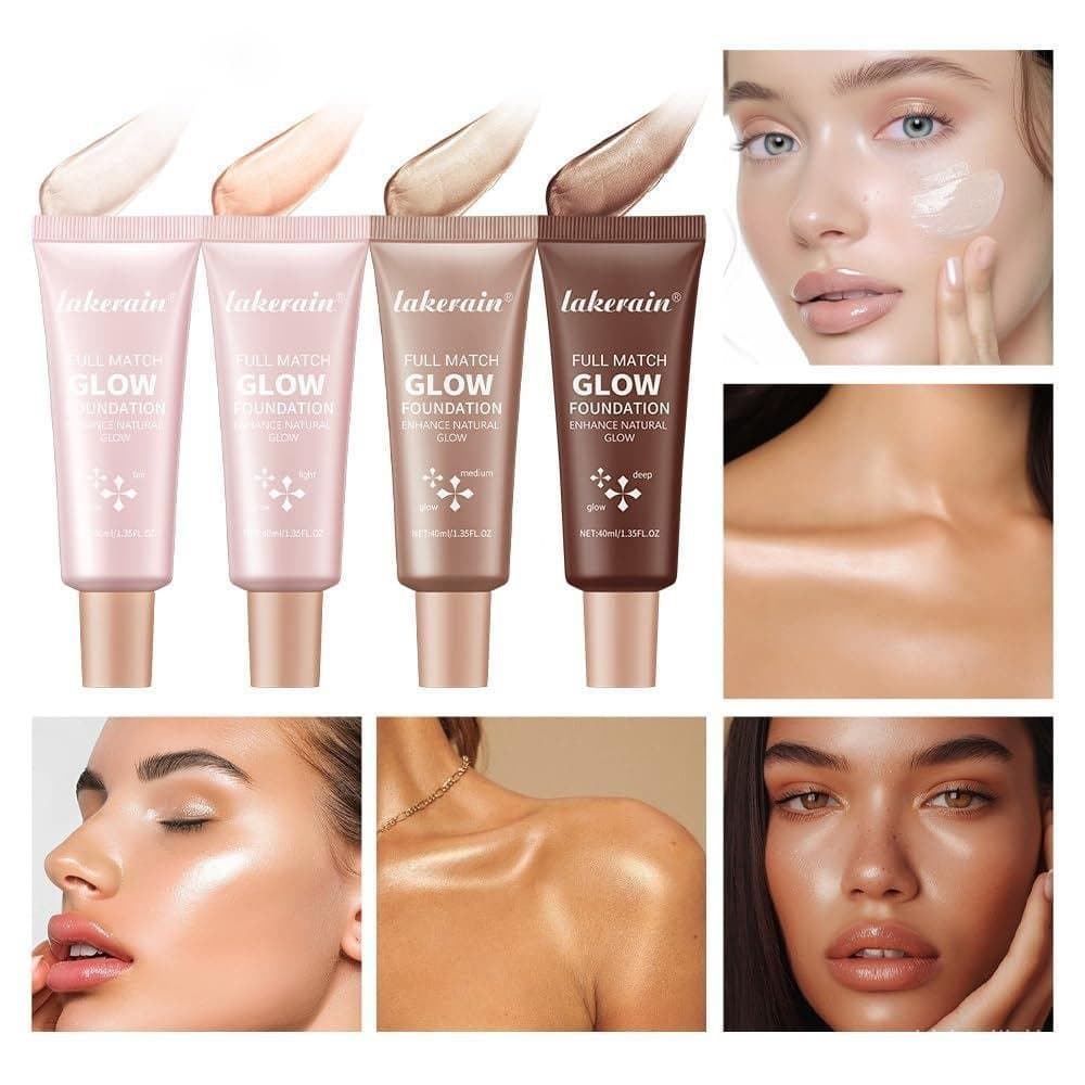 Loção Iluminadora Radiance - Maquiagem de base leve, iluminadora e hidratante, uso multifuncional - produto iluminado