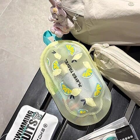 Natação dedicado saco à prova dwaterproof água portátil seco molhado separação saco de armazenamento feminino óculos de