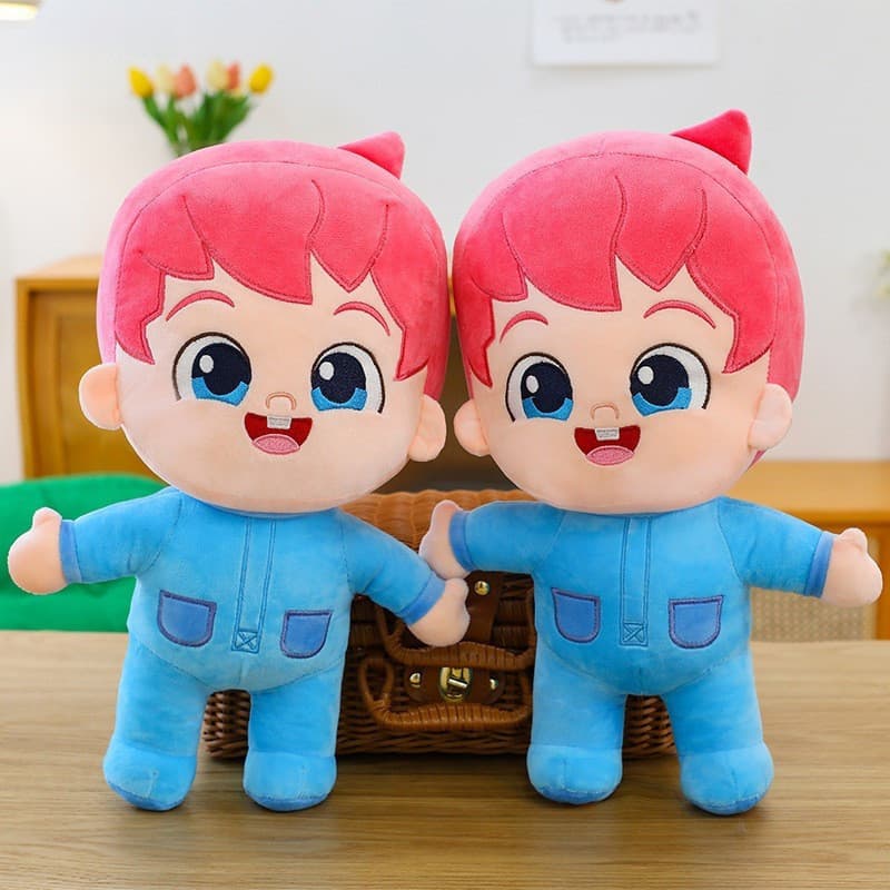 Boneca de Pelúcia Bebefinn de 40cm - Brinquedo de Pelúcia Macio Bebefinn Baby - Presente para Crianças