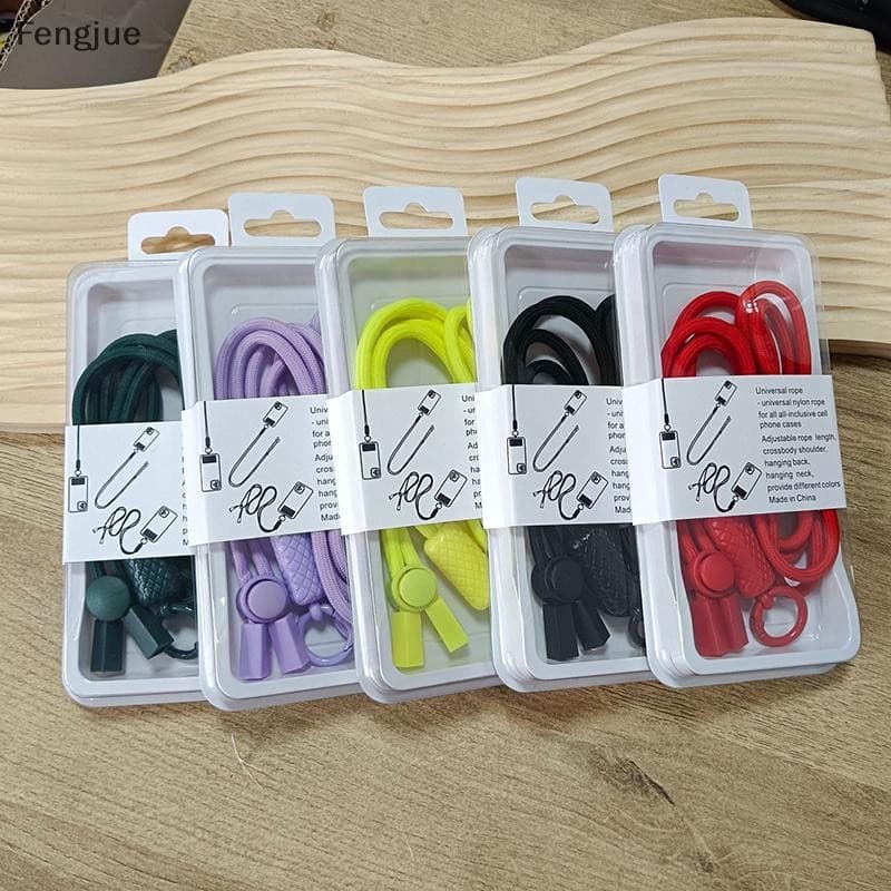 Fengjue Simples Ajustável Telefone Móvel Universal Cordão Crossbody Corda Do Longo Alça De Ombro Pescoço BR