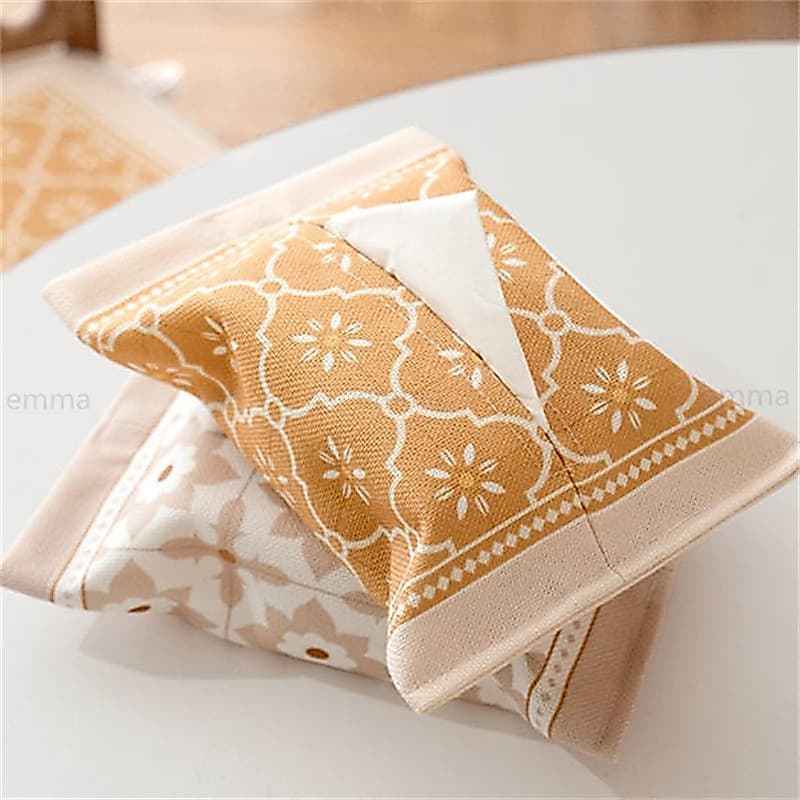 Suporte De Tecido Para Casa , Sala De Estar , Quarto , Decoração De Mesa , Sacos De Armazenamento