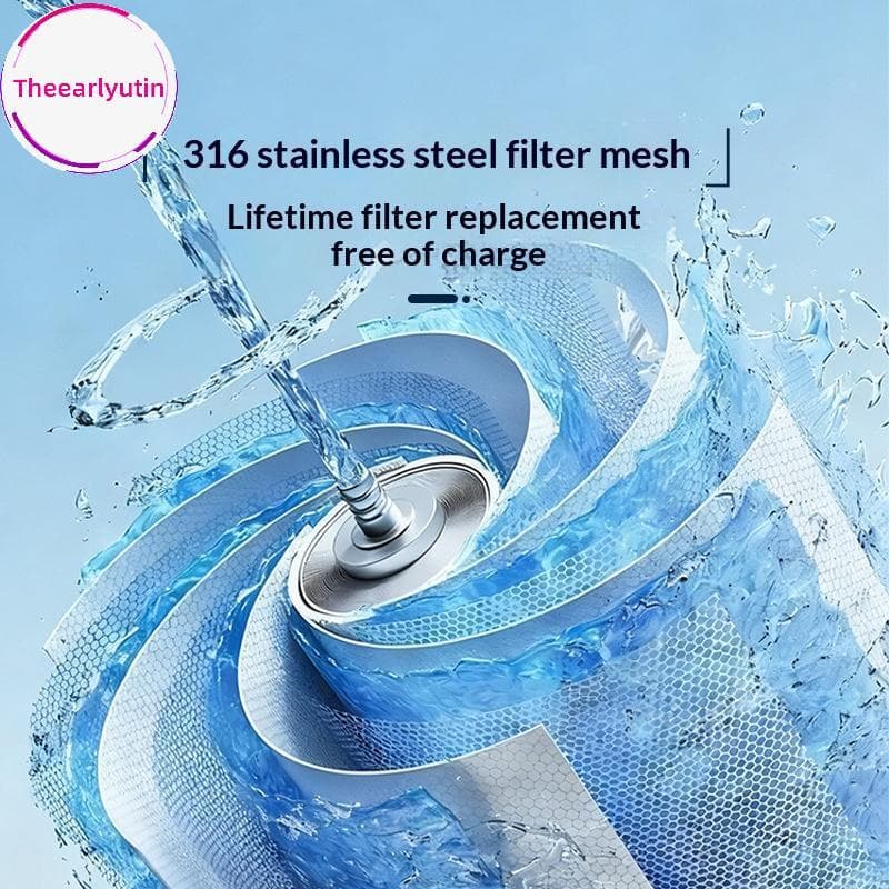 theearlyutin Spin Down Filtro De Sedimentos Pré-Água De Aço Inoxidável Reutilizável Para Proteção De Aquecedor br