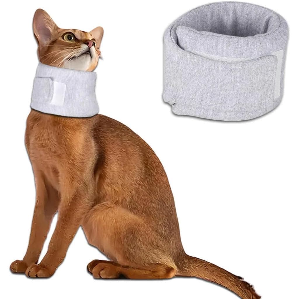 Coleira Protetora para Gatos com Problemas de IVDD Espinhal Após Cirurgia, Coleira Ajustável para Recuperação, Colar Eli