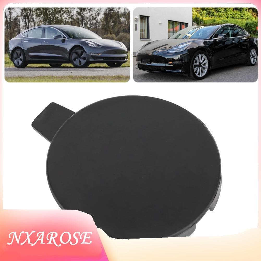 Nxarose Capa de gancho de reboque ABS para acessório de ajuste à prova de intempéries do para-choque dianteiro com
