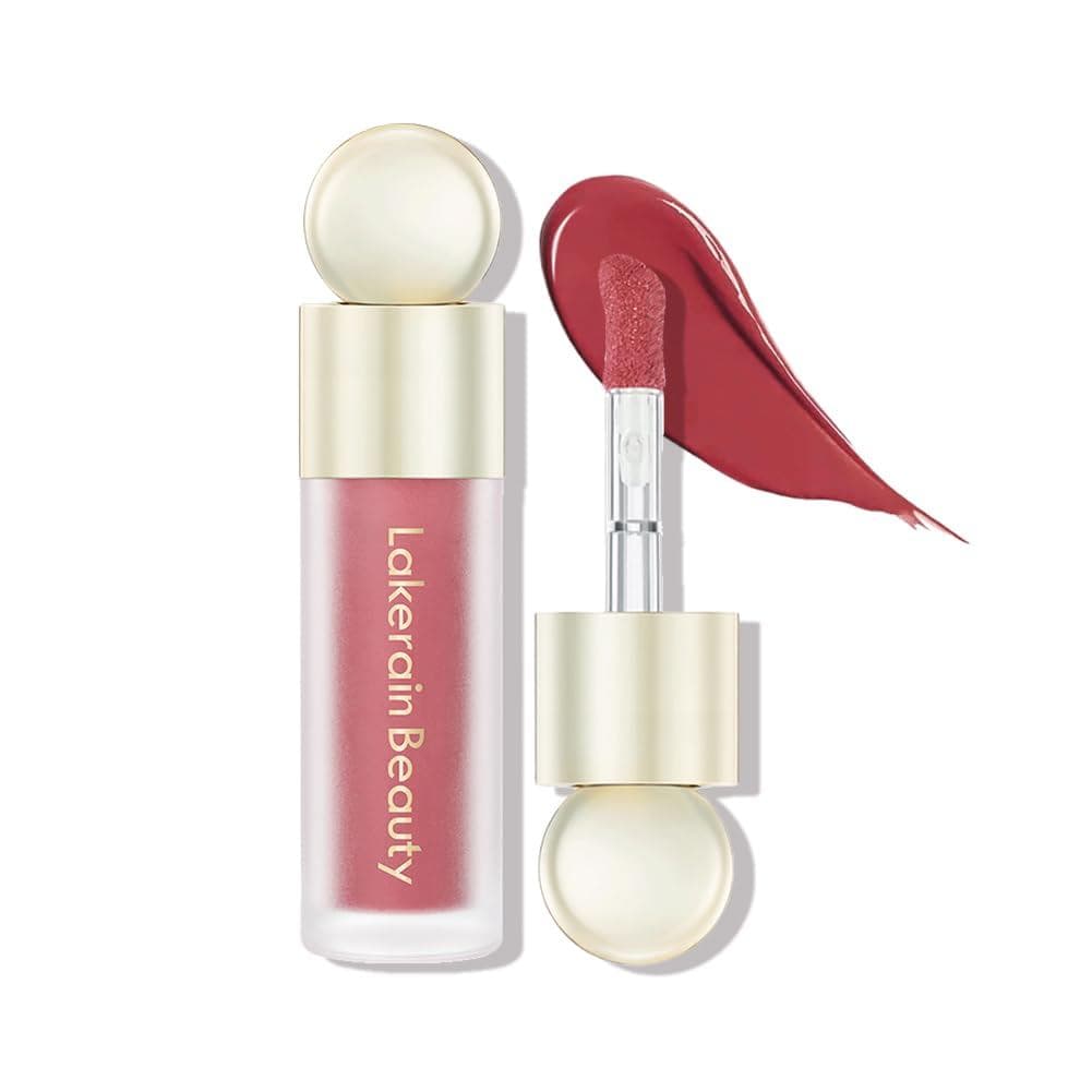 Blush Líquido para Bochechas, Blush Cremoso Aveludado para o Rosto, Blush Rosa, Blush Vermelho, Tintura para a Pele, Blu