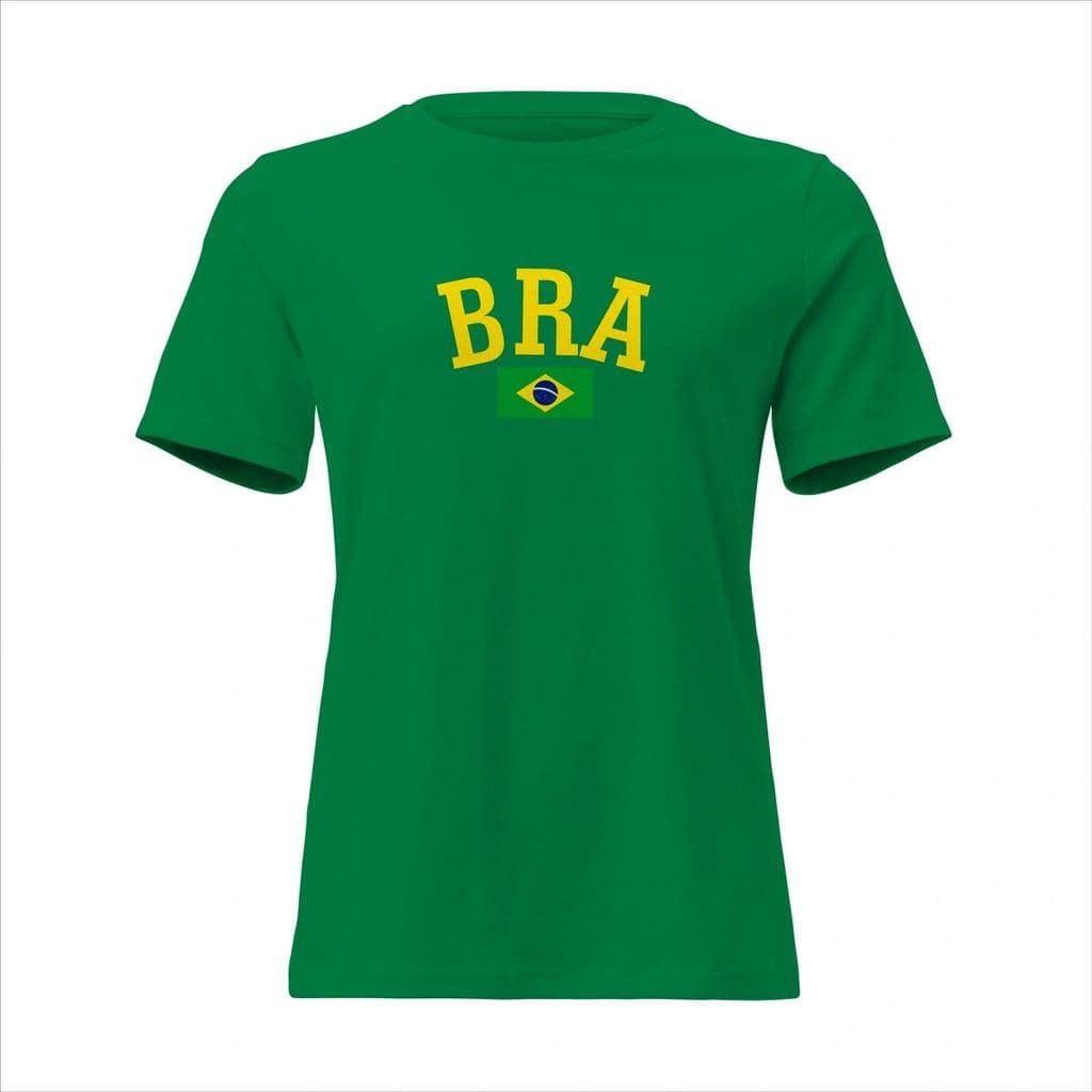 Camisa Feminina Baby Look Brasil