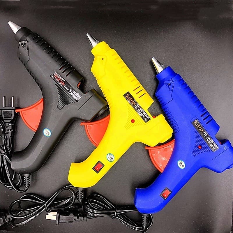 Vendas diretas da fábrica pistola de cola quente de alta potência 100W pistola de cola escola família artesanal DIY pist