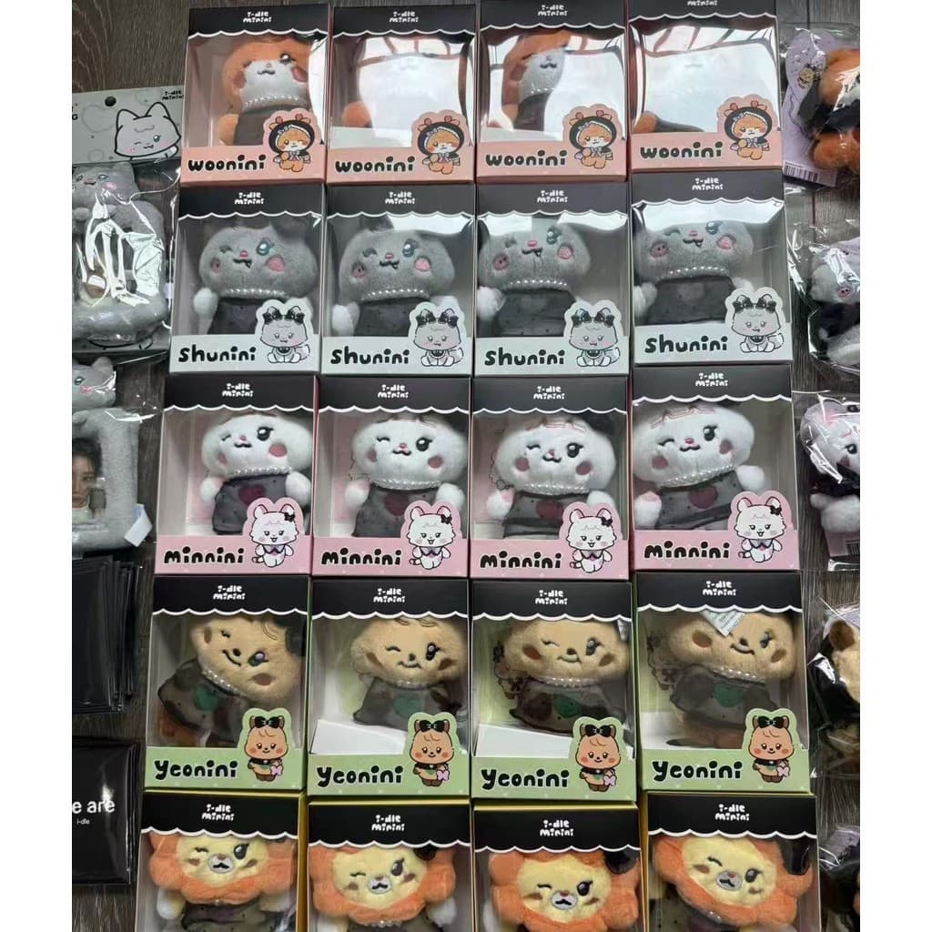 Brinquedo de pelúcia I-DLE We Are Minini, brinquedo GIDLE PDPR