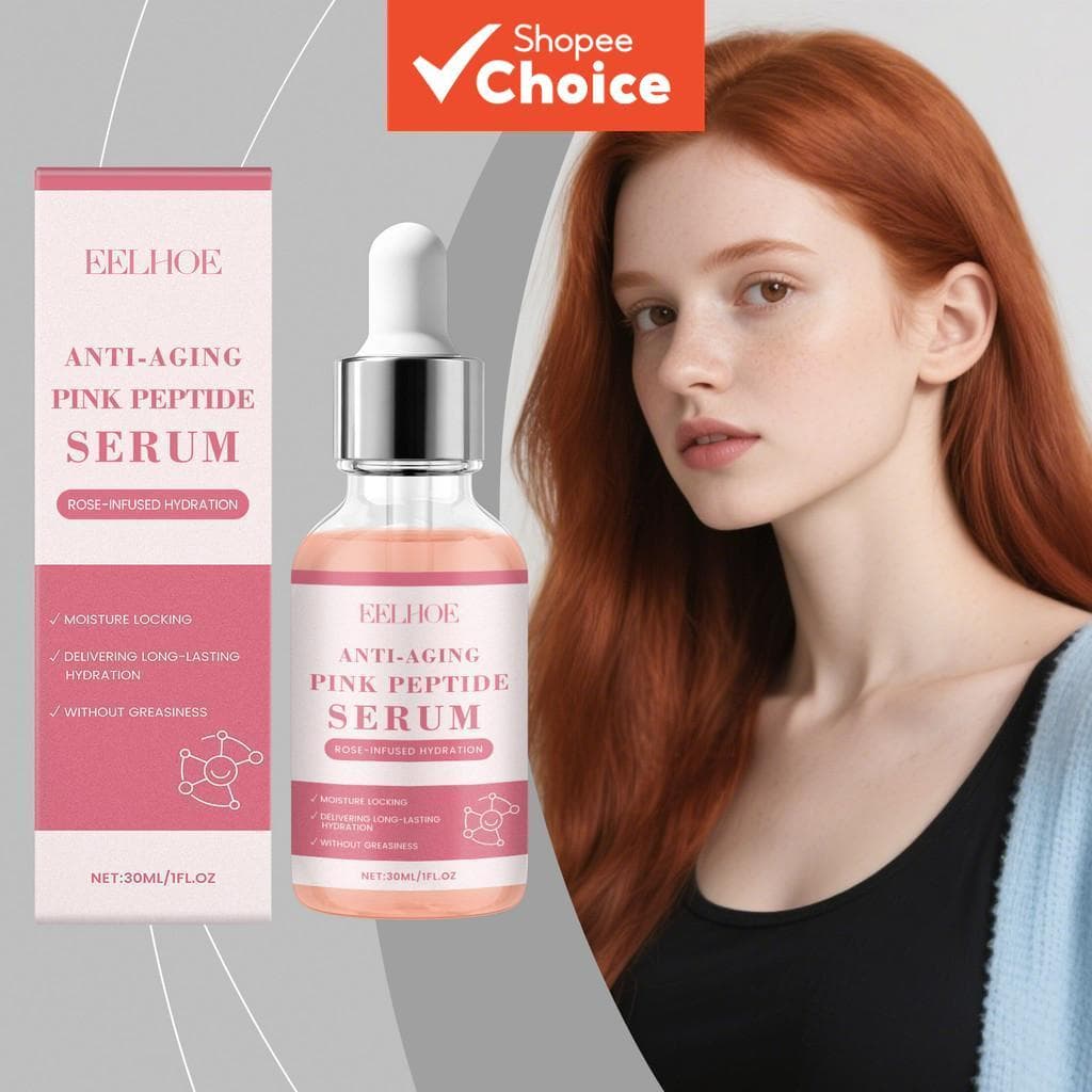 Sérum Hidratante 30 ml - Ácido Hialurônico, Peptídeos e Extrato de Ovas de Salmão para uma Pele Macia