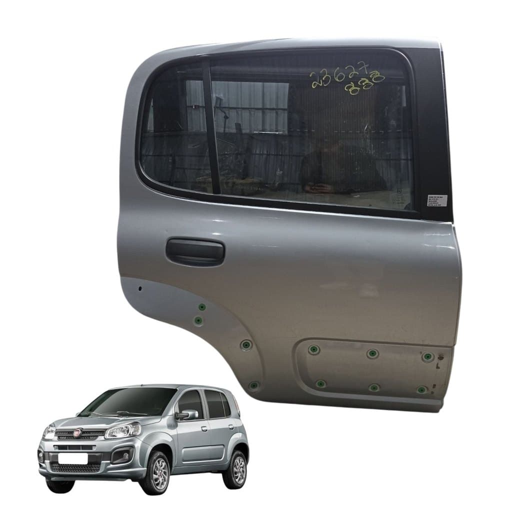 Porta traseira direita fiat uno way 2010 2011 2012 1.0 fire