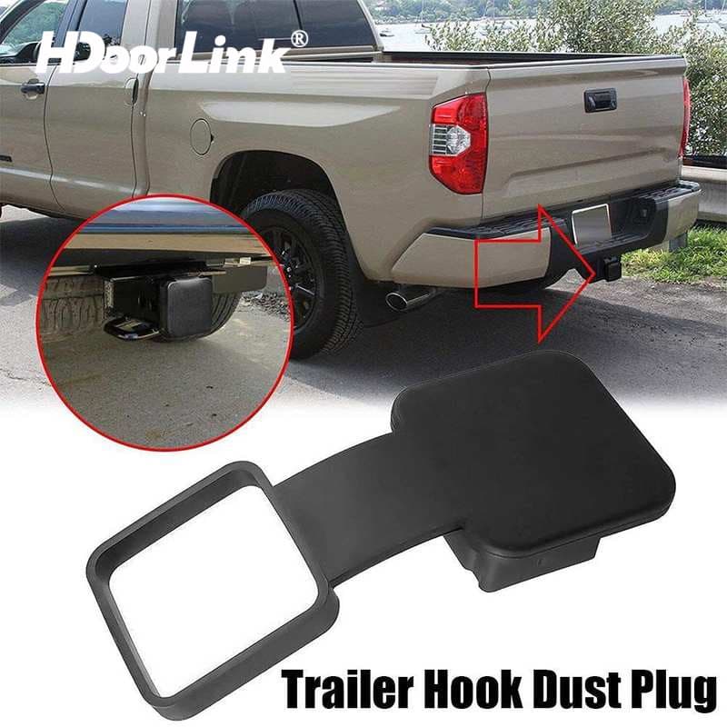 HdoorLink Para Receptores Engate De Reboque Capa De Borracha 2 Polegada Tubo De Cobertura De Se Encaixa Gancho Poeira Pl