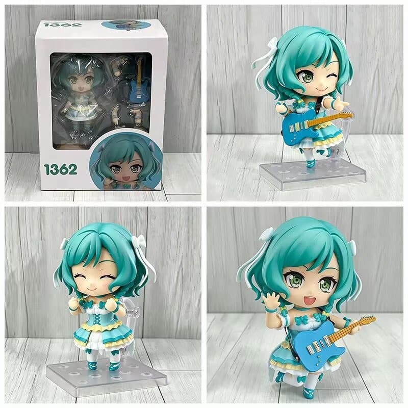 Sonho De Anime Bang De 10 Cm ! Meninas Banda Festa Hikawa Hina Nendoroid Figura De Ação Intercambiável Rosto Palco Traje