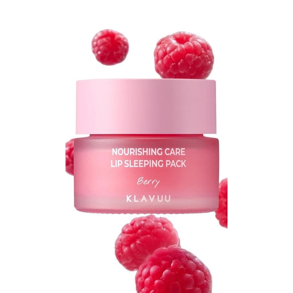 Máscara Labial Noturna Klavuu (0,7oz) - Hidratante e Tratamento para Lábios Muito Secos, Máscara Noturna para Lábios, Lá