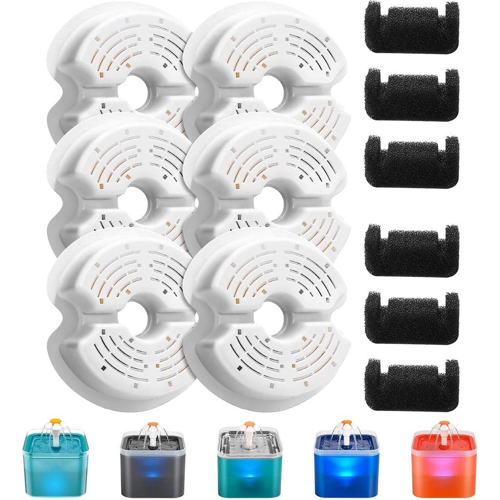 Filtros para Fonte de Água para Gatos AONBOY: Compatível com as Fontes para Gatos AONBOY F2 - Substituição do Filtro da