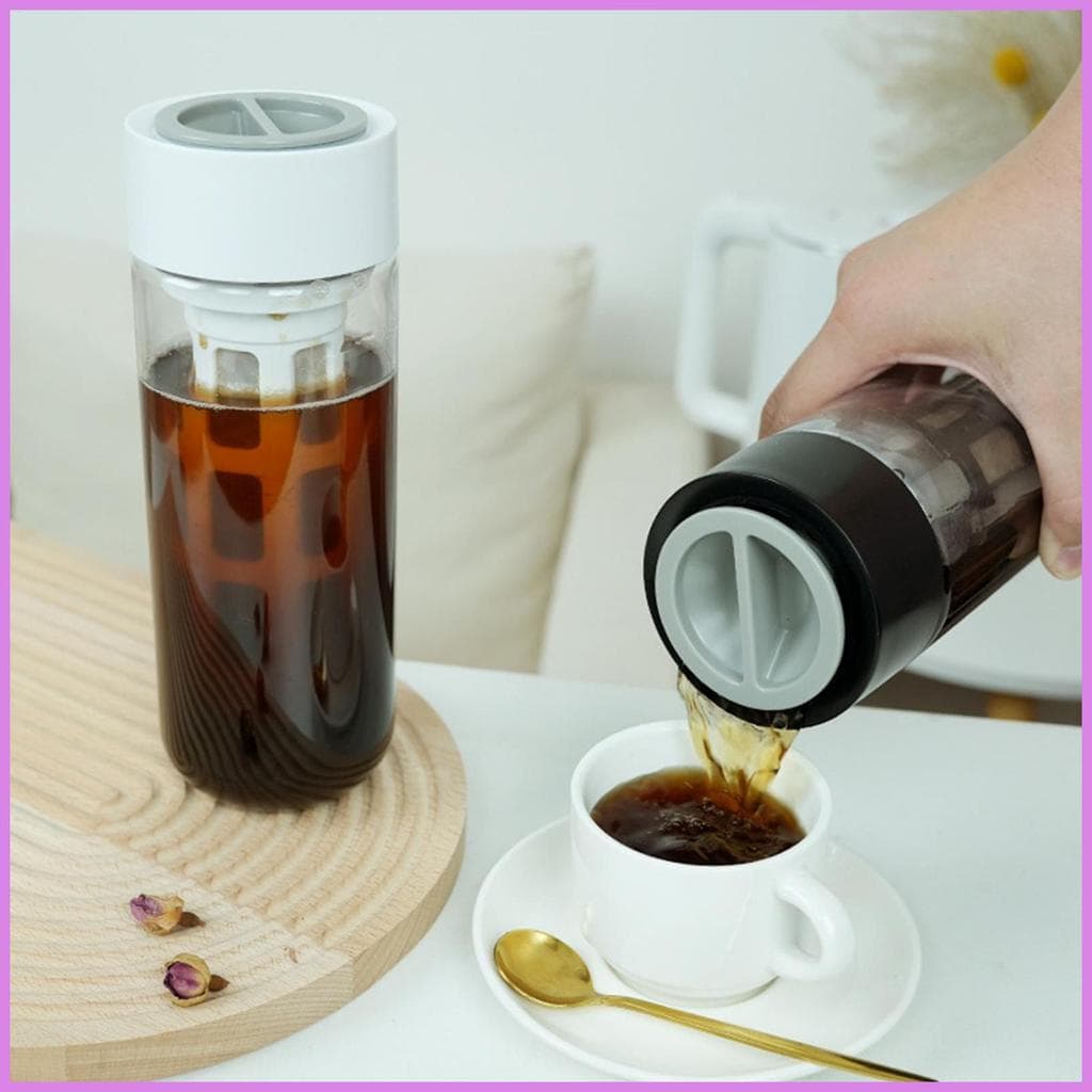 Máquina De Café De Fermentação Fria , Cafeteira Gelada , Filtro De Malha , Jarra Para Chá Quente chwuiebr