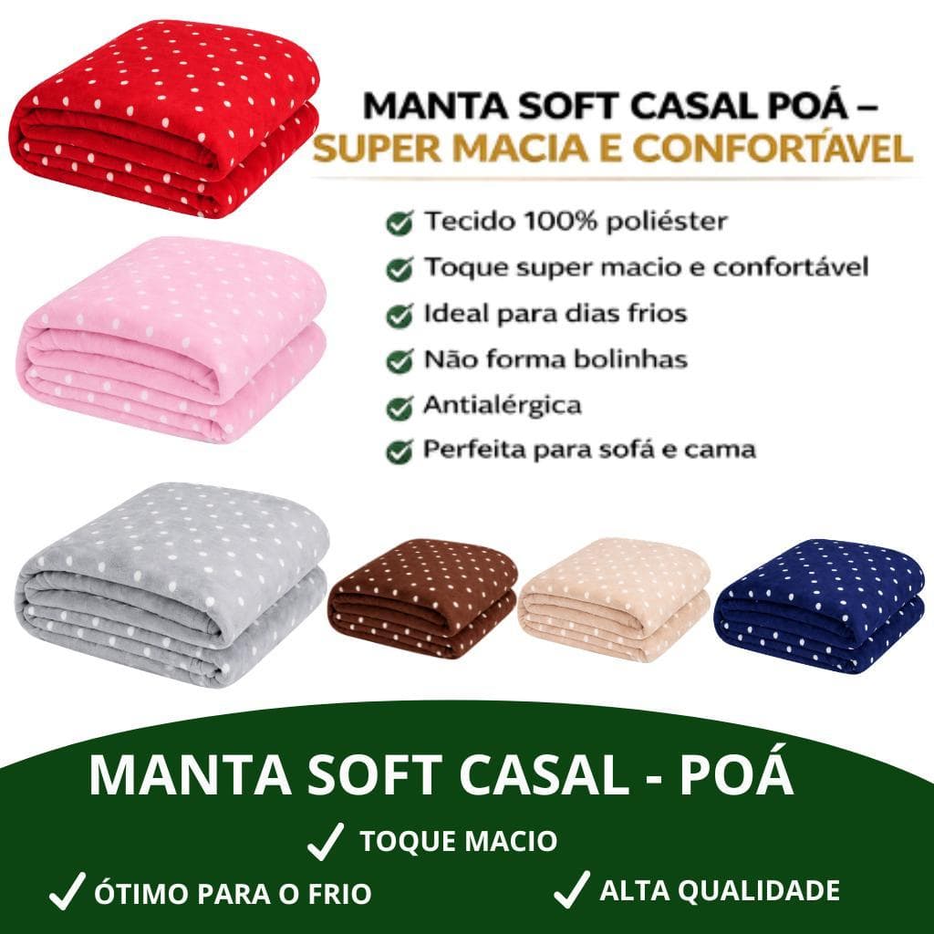 MANTA SOFT CASAL POÁ – SUPER MACIA