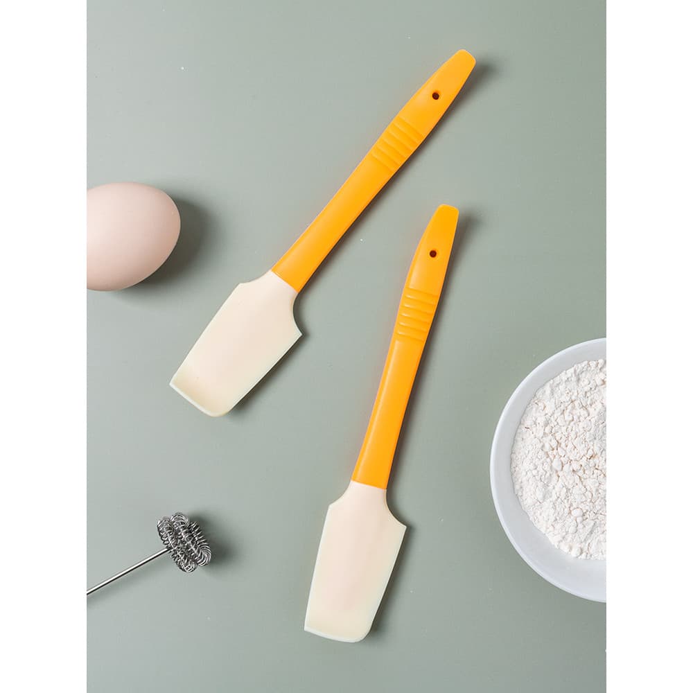 Espátula de Silicone para assar bolo, creme, espátula resistente a altas temperaturas, borracha macia, aplicador de gelé