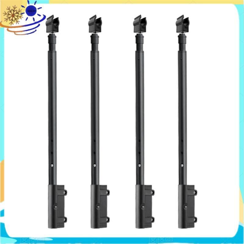 [Le's Shop] Tubo De Suporte Telescópico 4 Unidades Para Carrinho De Acampamento , Mesa , Haste De Elevação De Perna Vagã