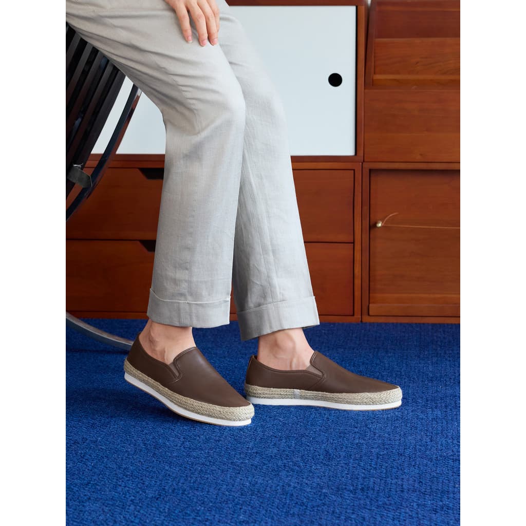 ThomWills Novo estilo de couro genuíno sapatos balde masculinos estilo britânico mocassins casuais deslizamento em sapat