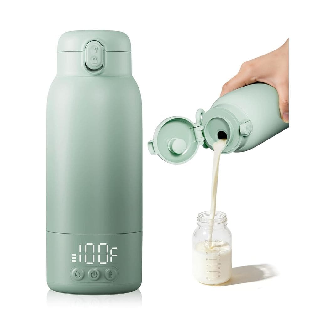 Aquecedor de mamadeiras portátil para viagens, aquecedor de mamadeiras, aquecimento rápido e longa duração da bateria, a