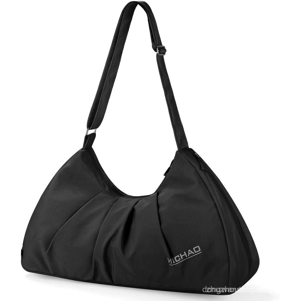 Bolsa de Viagem Feminina Pequena de 20 Litros para Academia com Compartimento para Sapatos, Bolsa Esportiva Dobrável com