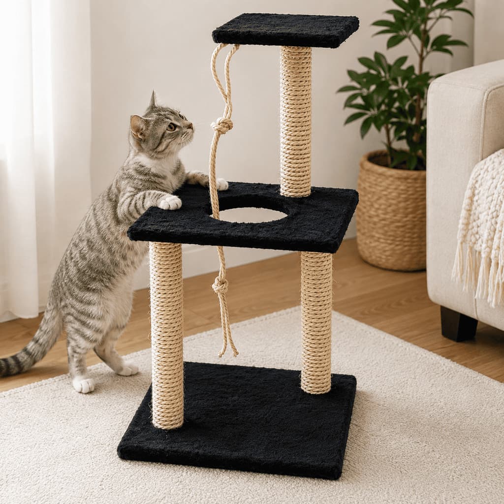 Arranhador para gatos Bombeiro brinquedo gato postes sisal